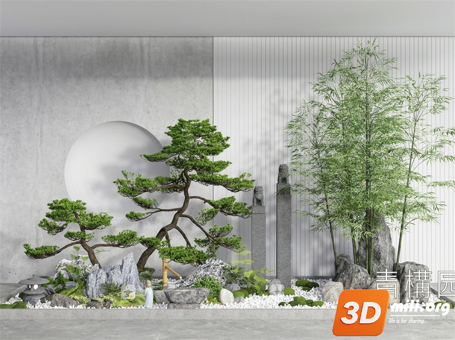 Mini Garden Skp Files 